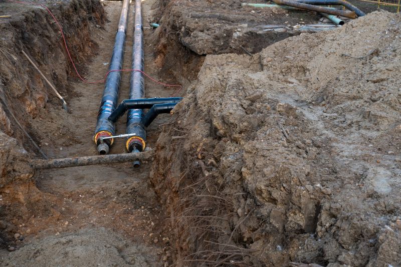 Underground Gas Line